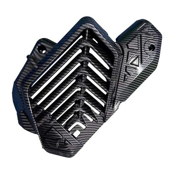 Heavy Duty Lightweight ABS Radiator Mesh Shield Guard Carbon Finish Look Suitable for X-ADV160 Motorcycle Upgrading