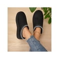 thumbnail image 5 of Women's Slippers Platform Snow Boots - Thickened Flat, Warm, Anti-Slip Outdoor Winter, 5 of 9