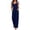 *Navy, variant on VBVC Women's Tie Shoulder Sleeveless Wide Leg Jumpsuit, U-Neck High Waist Romper For Women, Ladies' Loose Summer Jumpsuit with Pockets,Army Green,S-2XL