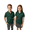 Hunter Green, variant on Boys & Girls School Uniform Polo Shirt, 2-Pack Short Sleeve Navy Dri-Fit Performance Polos, 7–8 year, Youth Small, ClassExceed