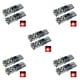 thumbnail image 1 of Speravity 2 uds luz de estacionamiento de coche 6000-6500k 10 194 168 15 bombilla de lectura de coche 5W LED lámpara de matrícula lámpara de cúpula Type6 NO6 Speravity CBP175748, 1 of 5