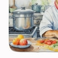 thumbnail image 4 of Yorkie Yorkshire Terrier The Chef Memory Foam Kitchen Mat, 4 of 5