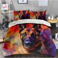 thumbnail image 2 of 3 Pieces Duvet Cover Set Belgian Malinois Dog 3D Print Bedding 1 Duvet Cover 2 Pillowcases Natural Animals Comforter Sets Soft Breathable for Boys Girls Children wevFrg, 2 of 6