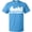 Pacific Blue, variant on Inktastic San Francisco Skyline with Grunge T-Shirt