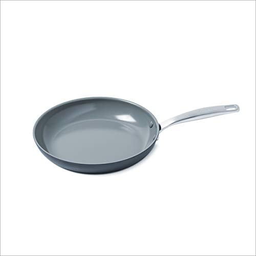 GreenPan Chatham 10" Ceramic Non-Stick Open Frypan, Grey - CC000119-001