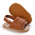 thumbnail image 3 of URMAGIC Baby Sandal Tassels Summer Toddler Cute Solid Color Slipper Shoes 0-18 Months, 3 of 9
