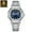 Silver Blue, variant on POEDAGAR Men's Blue Quartz Diamond Fashion Stainless Steel Watch Luminous Date Wristwatch