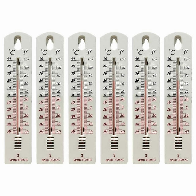 Room Thermometer Indoor Wall Mounted Thermometer Temperature Gauge Meter