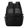 thumbnail image 6 of Weebloom Mesh School Backpack For Kids Boys Girls Breathable Gym Lightweight Daily College School Large Bookbag Middle High School College Black, 6 of 9