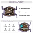thumbnail image 4 of Kattee Women Soft Genuine Leather Totes Shoulder Bag Purses and Handbags with Top Magnetic Snap Closure, 4 of 7