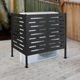 thumbnail image 3 of Air Conditioner Fence, Iron Equipment Enclosure, Outside Privacy Fence Panel 122*56*122cm for Your Patio, Backyard, Garden, 3 of 18
