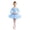Light Blue, variant on Girls Ballet Leotards 4-Layers Tiered Long Sleeve Dance Tutu Shiny Tutu, Skirted Leotard, Dance Dress, Ballerina Outfits, Party , Stage Perform, Princess