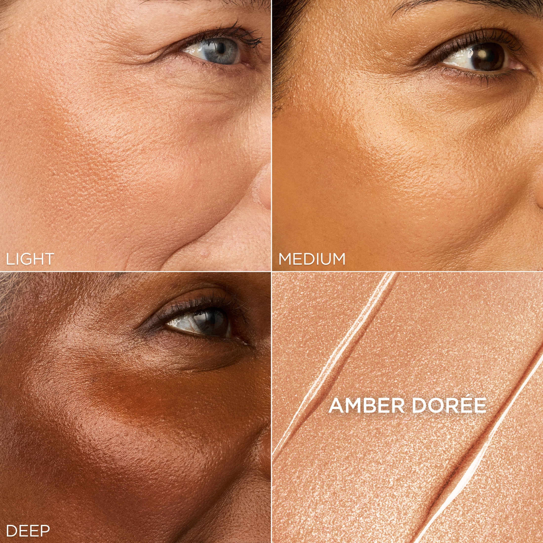 L'Oreal Paris True Match Hyaluron Tinted Cream Balm, Hydrating Blush and Highlight, Amber Dorée