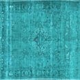 thumbnail image 1 of Ahgly Company Indoor Square Persian Light Blue Traditional Area Rugs, 3' Square, 1 of 4