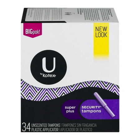 kotex tampons security plus super