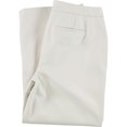 thumbnail image 2 of Alfani Womens Faux Leather Straight Leg Casual Pants, antiquewhite, 16, 2 of 2