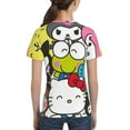 thumbnail image 6 of Hello Kitty T Shirts For Girls Boys, 3d Print Cartoon Graphics T Shirt, Youth Crewneck T-Shirt, Unisex Short Sleeve Top Tees Age 4-16 Years, 6 of 7