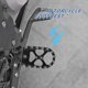 thumbnail image 5 of Motorcycle Wide Foot Peg Mx Offroad Foot Pegs 360 Roating Style For Sportster 883 Bobber Motorcycl, 5 of 5