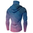 thumbnail image 4 of Homeyce Sun Protection Shirts for Men with Face Cover Uv Spf Upf 50+ Rash Guard Shirt Summer Outdoor Fishing Long Sleeve Cooling Hoodies,Purple 2XL, 4 of 4