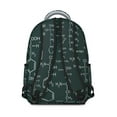 thumbnail image 3 of Mathematics Math Students Backpack Scientific Formula Science Classroom School Bag with Chemistry Biology Physics Design, Durable and Comfortable, 3 of 5