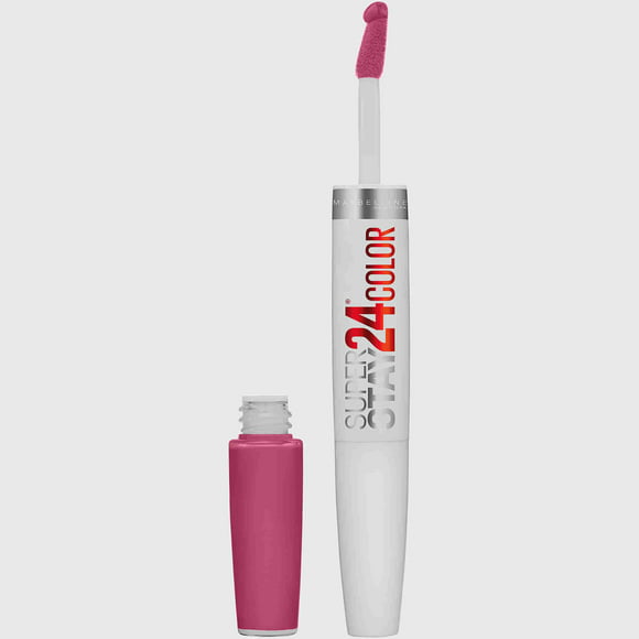 Maybelline SuperStay 24 2-Step Liquid Lipstick, Stay Scarlet