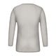 thumbnail image 3 of pstuiky camisas de hombre de manga larga, Camisa informal de manga larga con cuello redondo y diseño de red de pesca hueca para hombre, color liso salir tops s, 3 of 6