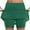 Green, variant on Skorts for Woman,Skorts,Women's Color Mid-Waist Skirt Pants Sports Tennis Skirt Casual Shorts Bottoming Skirt Pants,Women's Casual Knee Length Golf Skirts,Workout Athletic Skort