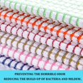 thumbnail image 4 of Clearance！Coopang Kitchen Dish Towels 16 Inch X 25 Inch Cotton Kitchen Towels And Dishcloths Dish Cloths For Washing Dishes Dish Rags For Drying Dishes Kitchen Wash ClothesHome and Kitchen, 4 of 9