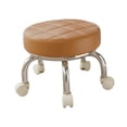 thumbnail image 3 of yotijay Low Roller Seat Stool Housework Stool Household Swivel Chair Multiuse Heavy Duty Light Brown, 3 of 9
