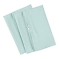 thumbnail image 4 of Unique Bargains 2-Piece 1800D Microfiber Solid Pillowcases Light Green King, 4 of 8
