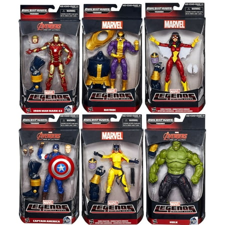avengers marvel thanos legends wave action figures walmart legend