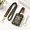 Boho Forest Mushroom, variant on Astrological Sun and Moon PU Leather Badge & ID Holder Wallet with Removable Lanyards