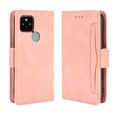 thumbnail image 1 of Case for Google Pixel 5 Cover Adjustable Detachable Card Holder Magnetic closure Leather Wallet Case - Pink, 1 of 5