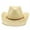 Light Yellow, variant on Cowboy Hat For Women Men Summer Shapeable Straw Hat Hollowed Out Cowgirl Hat For Holiday Classics