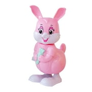 Easter Kids Classic Toy Wind Up Clockwork Toys Jumping Iron Rabbit Classic Toy Gift Festival Children'S Gift