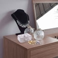 thumbnail image 3 of Multi-layer Jewelry Organizer, Compartmentalized Storage Box, Acrylic Material, Adjustable Dividers, For Earrings, Necklaces, Rings, Travel Safe, Office Desk Accessory, Fine Jewelry Protection,, 3 of 9