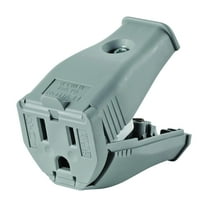 Leviton Outlet 15 Amp Nema 5 - 15 R Gray