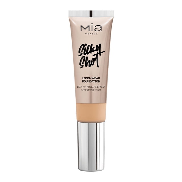 Silky Shot Foundation - Base alisadora de cobertura media-alta