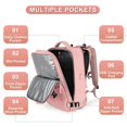 thumbnail image 3 of Leisure Backpack Travel Backpack-Blue, 3 of 5