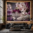 thumbnail image 6 of Sophisticated Still Life With Arrangement Luxurious Items, Mystical Fantasy for Space Lovers, Wall Decor, Valentine's Day Gift, Tapestry Wall Hanging for Dorm and Living Room, 6 of 7