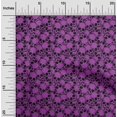 thumbnail image 1 of oneOone Cotton Silk Purple Fabric Skull Dress Material Fabric Print Fabric By The Yard 42 Inch Wide, 1 of 1