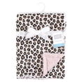thumbnail image 2 of Manta Hudson Baby Plush Leopard Rosa 76x102 cm, 2 of 2