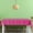 Hot Pink, variant on HongHeng 1Pc Plastic Tablecloth Disposable Tablecloth Rectangle Table Cover Party Table Decoration for Birthday Party Picnic Kitchen Supplies