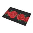 thumbnail image 3 of MKHERT Red Roses Doormat Non-slip Bath Mat Floor Mat 30x18 inch, 3 of 3