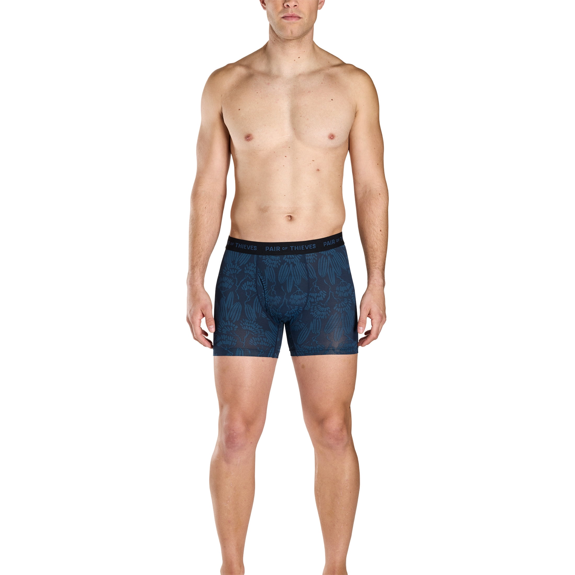 SuperFit Mesh Boxer Brief Blue 2pk M