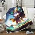thumbnail image 4 of CLOOCL Ahri KDA Prestige Edition-Manta impresa a la moda para sofá, para cama colcha, hogar, adolescentes y adultos, 4 of 4