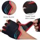 thumbnail image 3 of SZTXJ Cycling Gloves Cycling Half Finger Cycling Gloves Gel Shockproof Anti-Slip MTB Gloves (Black Red), 3 of 5