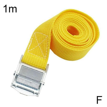

1 Pack 1m Heavy Duty Ratchet Tie Down Straps with Cam For Cargo Buckle C9C0