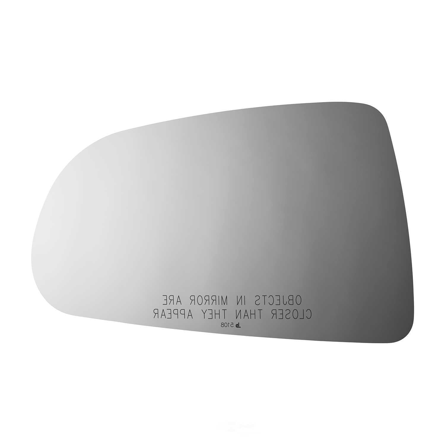 Burco Side View Mirror Replacement Glass - Clear Glass - 5108