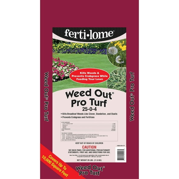 VPG Fertilome (#10928) Weed-Out Pro Turf 25-0-4 (26#) 10M